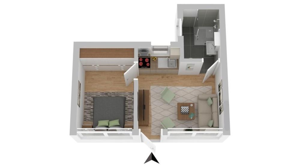 Bungalow-Park Ostseenordstern Вустров Екстер'єр фото